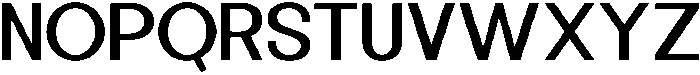 Minez Regular otf (400) Font UPPERCASE