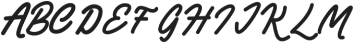Mingers-Regular otf (400) Font UPPERCASE