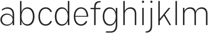 Minggo Extralight otf (200) Font LOWERCASE