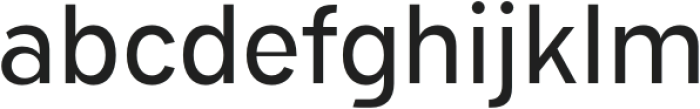 Minggo Regular otf (400) Font LOWERCASE