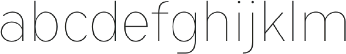 Minggo Thin otf (100) Font LOWERCASE