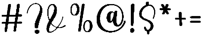 Miniatur Regular otf (400) Font OTHER CHARS