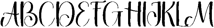 Miniature Regular otf (400) Font UPPERCASE
