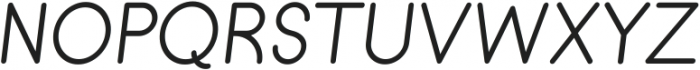 Minight Semi Bold Italic ttf (600) Font UPPERCASE