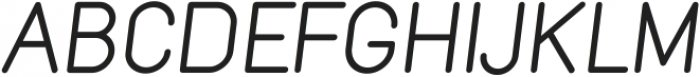 Minight Semi Bold Italic ttf (600) Font LOWERCASE