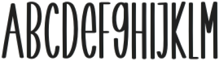 Minihome Regular otf (400) Font LOWERCASE