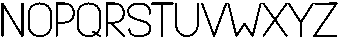Minilist Regular otf (400) Font LOWERCASE