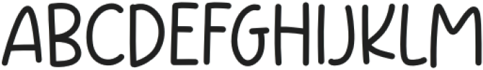 Minimal Memo Regular otf (400) Font UPPERCASE