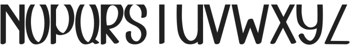 Minimalis Highland Regular otf (400) Font UPPERCASE