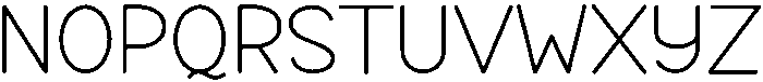 Minimalist Aesthetic Regular otf (400) Font UPPERCASE