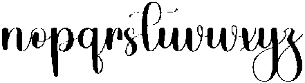Minimalist Christmas Regular otf (400) Font LOWERCASE