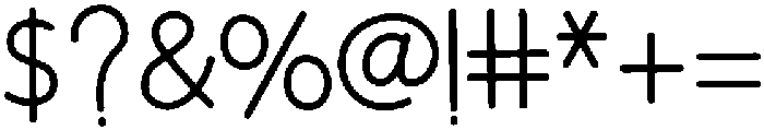 Minimalist Farmhouse Regular otf (400) Font OTHER CHARS