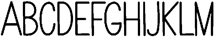 Minimalist Farmhouse Regular otf (400) Font UPPERCASE