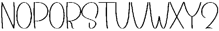 Minimalist Handmade Regular otf (400) Font LOWERCASE