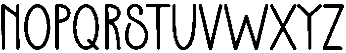 Minimalist Handmade Regular otf (400) Font LOWERCASE