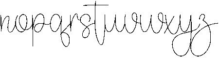 Minimalist Handmade Regular otf (400) Font LOWERCASE