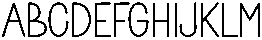 Minimalist Lifestyle Regular otf (400) Font LOWERCASE