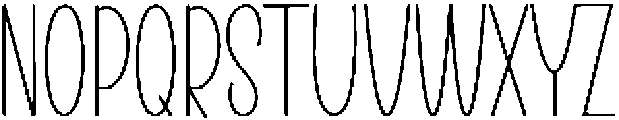 Minimalist Regular otf (400) Font UPPERCASE