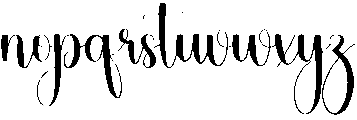 Minimalist Regular otf (400) Font LOWERCASE