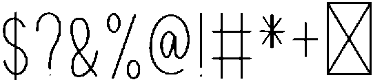 Minimalist Regular otf (400) Font OTHER CHARS