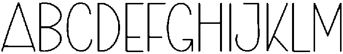 Minimalist Regular otf (400) Font UPPERCASE