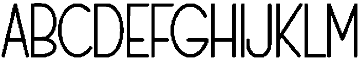 Minimalist Valentine Regular otf (400) Font UPPERCASE