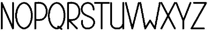 Minimalist Valentine Regular otf (400) Font UPPERCASE