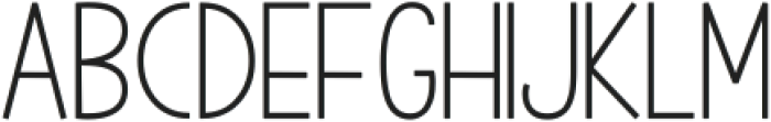 Minimalist ttf (400) Font UPPERCASE