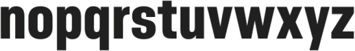 Minimalized Bold otf (700) Font LOWERCASE