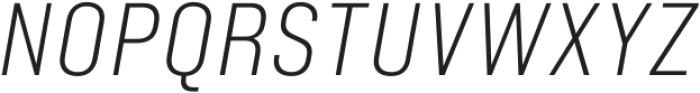 Minimalized Light It otf (300) Font UPPERCASE