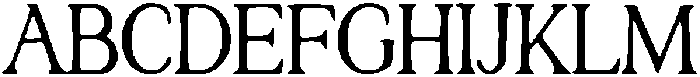 Minimally Serif Regular otf (400) Font UPPERCASE