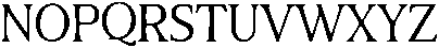Minimally Serif Regular otf (400) Font LOWERCASE