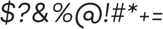 Minimo Regular Oblique otf (400) Font OTHER CHARS