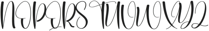 Minnesota Regular otf (400) Font UPPERCASE