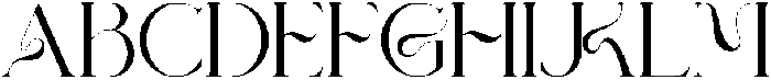 Minneth otf (400) Font UPPERCASE