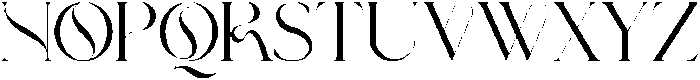 Minneth otf (400) Font UPPERCASE