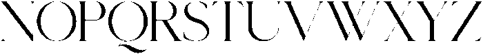 Minneth otf (400) Font LOWERCASE