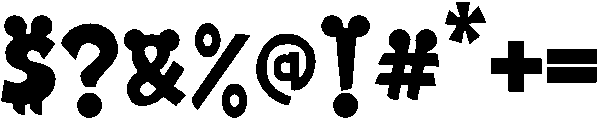 Minnie otf (400) Font OTHER CHARS