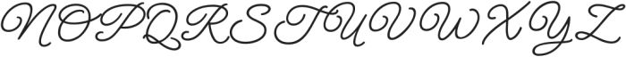 Minolo Regular otf (400) Font UPPERCASE