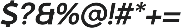 Minomu Medium Italic otf (500) Font OTHER CHARS