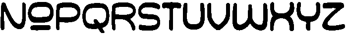 Minow Knock Regular otf (400) Font LOWERCASE