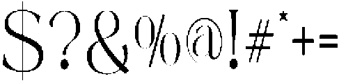 Mintely Condensed Extra Light otf (200) Font OTHER CHARS