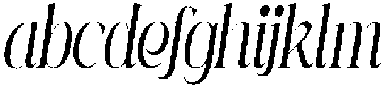 Mintely Condensed Italic Light otf (300) FONT