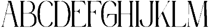 Mintely Condensed Light otf (300) Font UPPERCASE