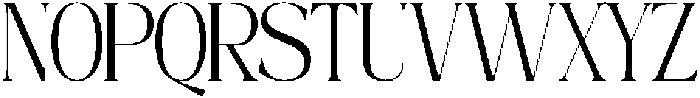 Mintely Condensed Light otf (300) Font UPPERCASE