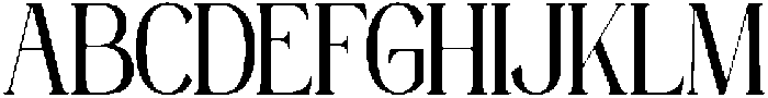 Mintely Condensed Medium otf (500) Font UPPERCASE
