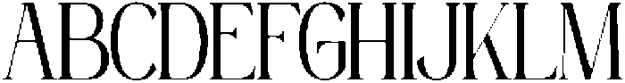 Mintely Condensed Regular otf (400) Font UPPERCASE