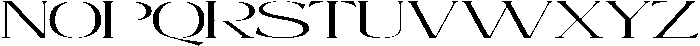 Mintely Expanded Extra Light otf (200) Font UPPERCASE