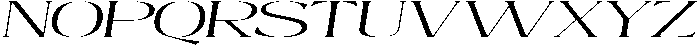Mintely Expanded Italic Extra Light otf (200) Font UPPERCASE