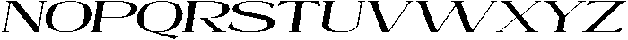 Mintely Expanded Italic Regular otf (400) Font UPPERCASE